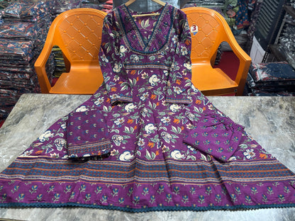 Anarkali Kurta Set with a Modern Twist