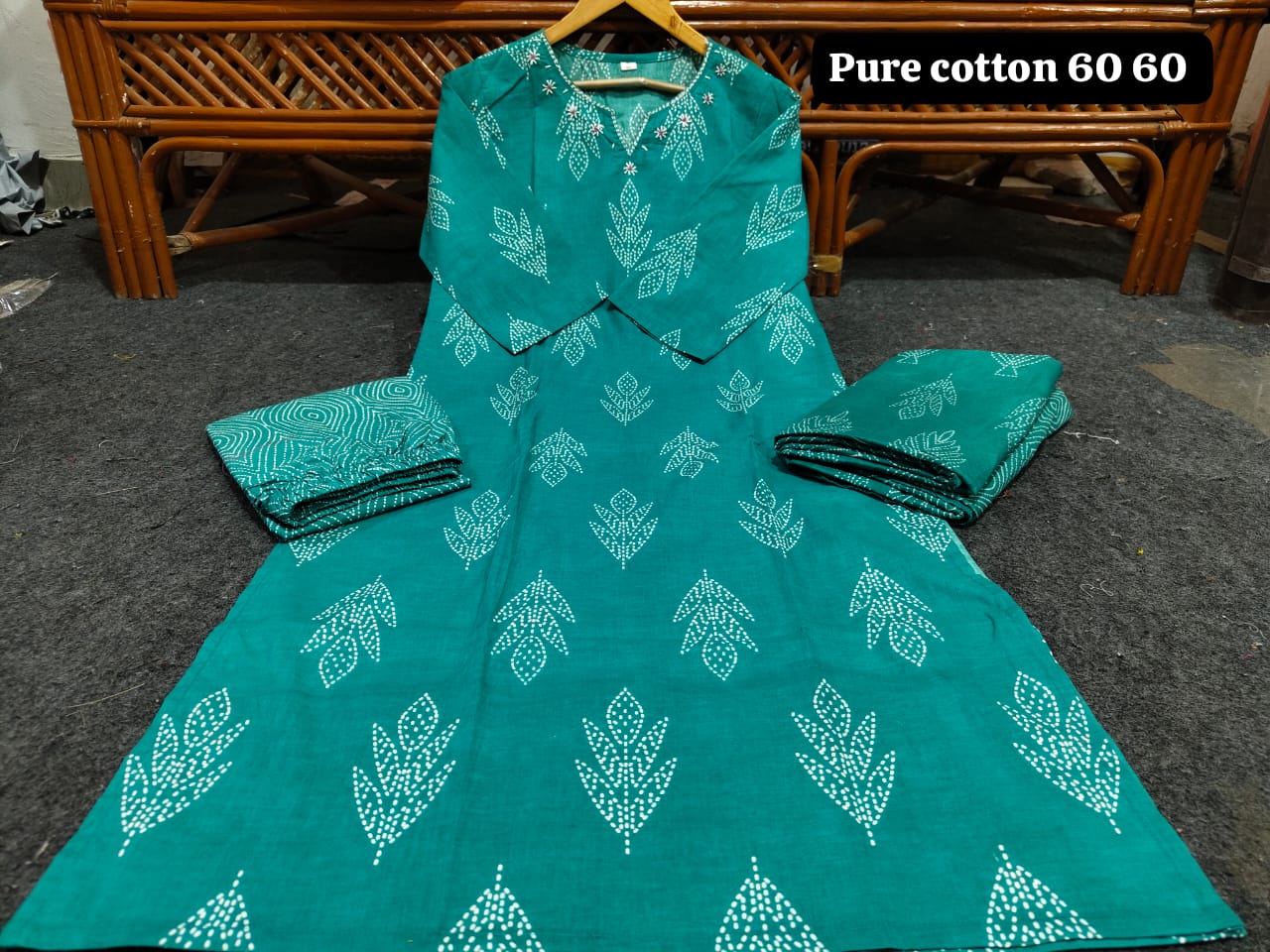 Festive Special Premium Woven Cotton 3-Piece Set – Elegant & Versatile