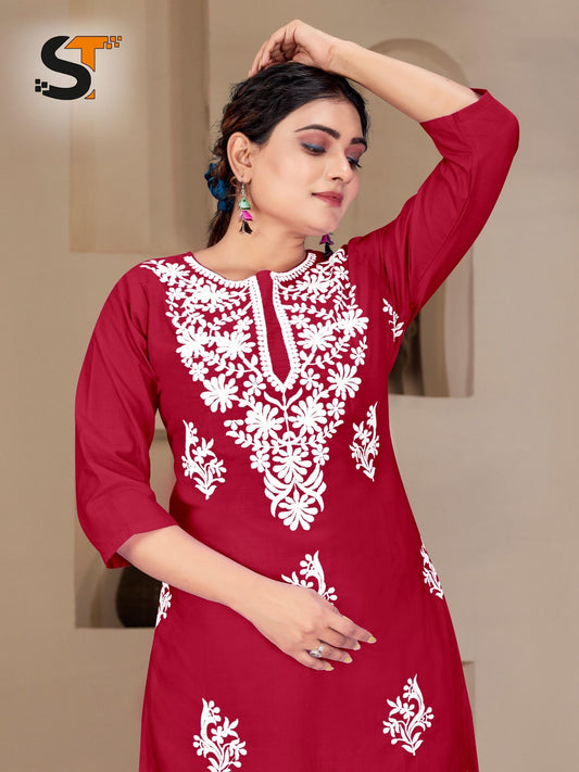 Rayon Kurti Set – Office & Daily Wear